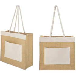 Taška vyrobená z juty