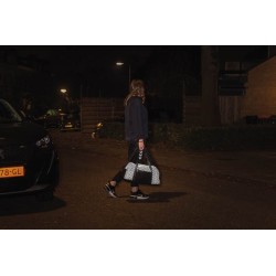 Reflexní víkendová taška z RPET AWARE