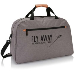 Módní dvoutónová cestovní taška