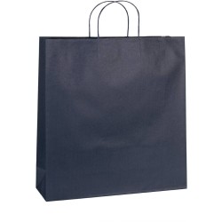 Tmavě modrá papírová taška 45x14,5x48