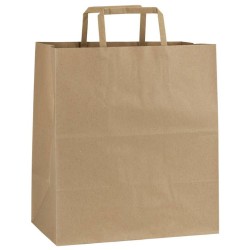 Světle hnědá papírová taška 26x16x29 cm