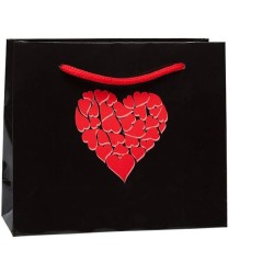 Valentýnská taška 15x7x15 cm