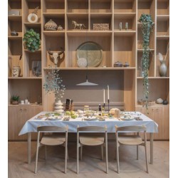 Kulatá servírovací deska z bambusu Ukiyo