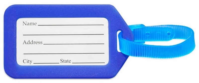 Visačka na zavazadlo