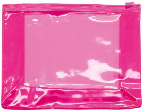 Transparentní kosmetická taštička