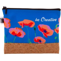 Kosmetická taštička na zakázku CreaBeauty Cork M RPET