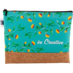 Kosmetická taštička na zakázku CreaBeauty Cork L RPET