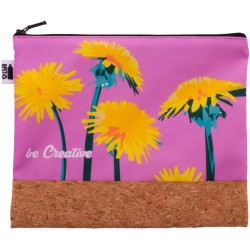 Kosmetická taštička na zakázku CreaBeauty Cork L RPET