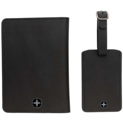 Cestovní dárková sada Swiss Peak z GRS recykl. PU