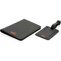 Cestovní dárková sada Swiss Peak z GRS recykl. PU