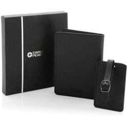 Cestovní dárková sada Swiss Peak z GRS recykl. PU