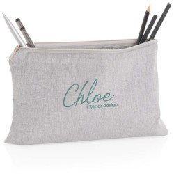 Nebarvený penál Impact z 285g recykl. canvas AWARE