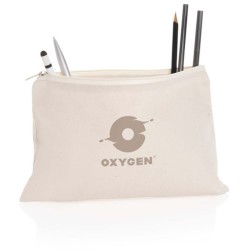 Nebarvený penál Impact z 285g recykl. canvas AWARE