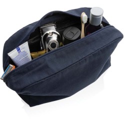 Nebarvená toaletní taška Impact z 285g recykl. canvas AWARE