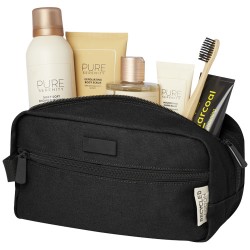 Toaletní taška Joey z recyklovaného plátna GRS, objem 3,5 l