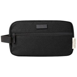 Toaletní taška Joey z recyklovaného plátna GRS, objem 3,5 l