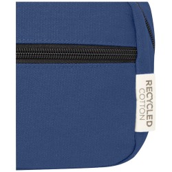 Toaletní taška Joey z recyklovaného plátna GRS, objem 3,5 l