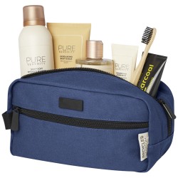 Toaletní taška Joey z recyklovaného plátna GRS, objem 3,5 l