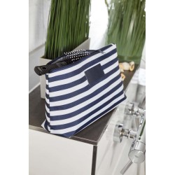 Pruhovaná kosmetická taška STRIPY