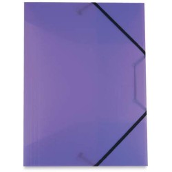 Sloha A4 tříklopá s gumičkou