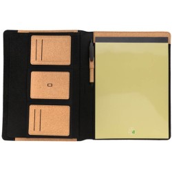 Korkové portfolio A4 s perem