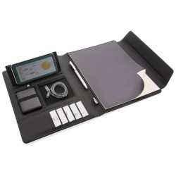 Portfolio A4 s bezdrátovým nabíjením a powerbankou Fiko