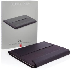 Portfolio A4 s bezdrátovým nabíjením a powerbankou Fiko