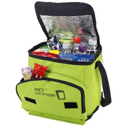 Skládací chladicí taška se 2 kapsami