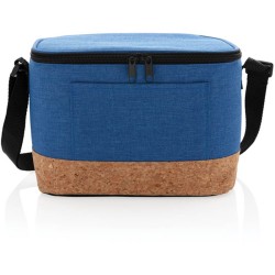 Dvoutónová chladící taška s korkovým detailem