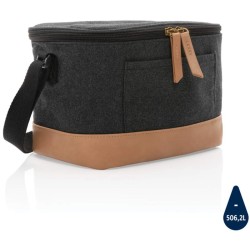 Malá chladící taška Impact z 16 oz. recykl. canvas AWARE