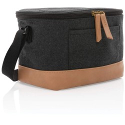 Malá chladící taška Impact z 16 oz. recykl. canvas AWARE