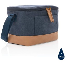 Malá chladící taška Impact z 16 oz. recykl. canvas AWARE