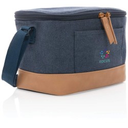 Malá chladící taška Impact z 16 oz. recykl. canvas AWARE