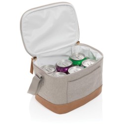 Malá chladící taška Impact z 16 oz. recykl. canvas AWARE