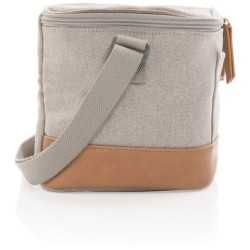 Malá chladící taška Impact z 16 oz. recykl. canvas AWARE