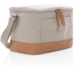 Malá chladící taška Impact z 16 oz. recykl. canvas AWARE