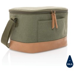 Malá chladící taška Impact z 16 oz. recykl. canvas AWARE