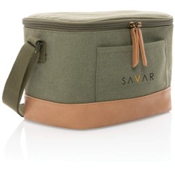 Malá chladící taška Impact z 16 oz. recykl. canvas AWARE