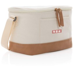 Malá chladící taška Impact z 16 oz. recykl. canvas AWARE