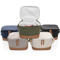 Malá chladící taška Impact z 16 oz. recykl. canvas AWARE