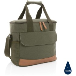 Velká chladící taška Impact z 16 oz. recykl. canvas AWARE