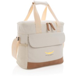 Velká chladící taška Impact z 16 oz. recykl. canvas AWARE