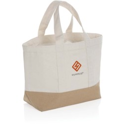 Nebarvená chladící taška Impact z 285g recykl. canvas AWARE