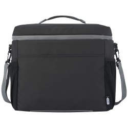 Recyklovaná voděodolná chladicí taška Aqua s GRS certifikací na 20 plechovek, 22 l