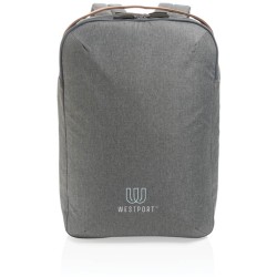 Dvoutónový batoh na 15,6 notebook Impact z 300D RPET AWARE