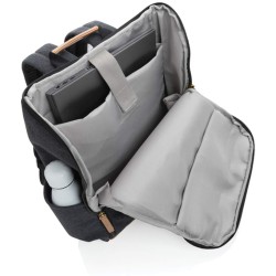 Batoh na 15 notebook Impact z 16 oz. recykl. canvas AWARE