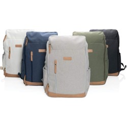 Batoh na 15 notebook Impact z 16 oz. recykl. canvas AWARE