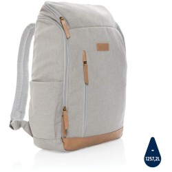 Batoh na 15 notebook Impact z 16 oz. recykl. canvas AWARE