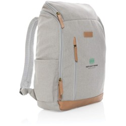 Batoh na 15 notebook Impact z 16 oz. recykl. canvas AWARE