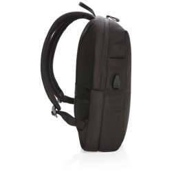 RFID USB batoh na 15,6 notebook Swiss Peak z RPET AWARE